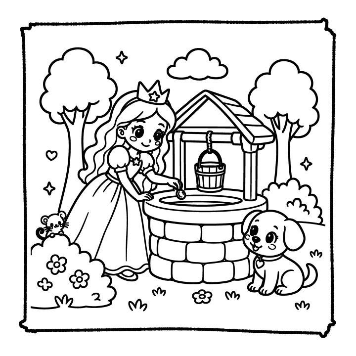 A page from Cute Princess Dreams